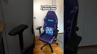 Fortnite made a gaming chair [upl. by Schuh]