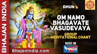 Om Namo Bhagavate vasudevaya  Group Meditation Chants  Very Peaceful Music  Krishna Mantra [upl. by El]