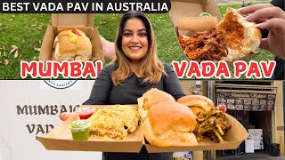 BEST VADA PAV IN AUSTRALIA  MUMBAICHA VADA PAV indiansinaustralia [upl. by Aicetel]