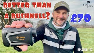 CIGMAN CT800Y Budget Rangefinder Review  Golf Show Ep147 [upl. by Eehsar]