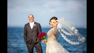 Lace Waltz Length Wedding Veil with Beading [upl. by Olihs827]