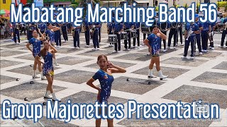 Mabatang Marching Band 56  Group Majorettes Presentation  Abucay Bataan Fiesta 2024 [upl. by Ennahgiel]