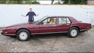 The 370000 Aston Martin Lagonda Is the Weirdest Luxury Car Ever [upl. by Enibas]