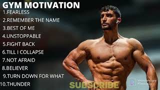 Motivational Gym songs40 Mins Gym Songs [upl. by Hairej659]