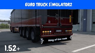 ETS2 Trailer Fender Lettering Pack 152 [upl. by Meakem]