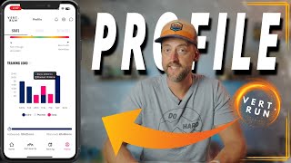 Vertrun App  Profile Tab Explainer  Part 2 of 4 [upl. by Baillieu]