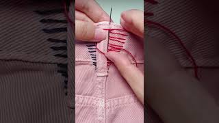 How To Resize The Pants Smaller 🪡 [upl. by Shalom]