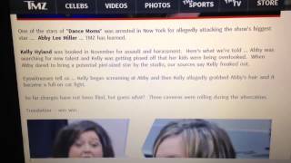 Dance Moms KELLY HYLAND GETS ARRESTED FOR ATTACKING ABBY LEE MILLER [upl. by Burris]