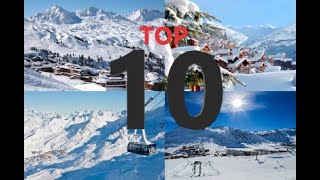 Les 10 meilleures stations de ski de France [upl. by Ellennad51]