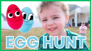 HIDE AND SEEK GIANT EASTER EGG HUNT easter hideandseek [upl. by Ingrid]