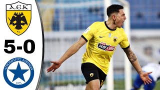 Ατρόμητος  ΑΕΚ 05 Highlights  Stoiximan Super League 2024  Atromitos vs AEK Athens [upl. by Divan]