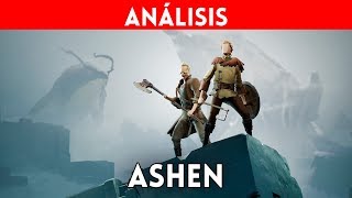 ANÁLISIS ASHEN Xbox One PC Una DIVERTIDA aventura de ROL y ACCIÓN tipo Dark Souls [upl. by Nyrahtak]