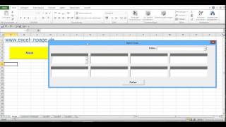 Module 7 Enter data from UserForm in Excel database Database processing program in Excel VBA [upl. by Asila]