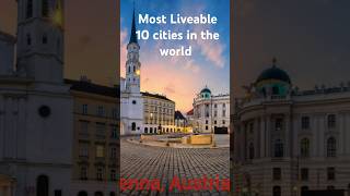 Most liveable 10 Best cities in the world 2024 youtube youtuber subscribenow [upl. by Iramat]