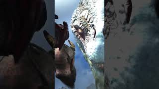 Mimir and the world serpent wild conversation godofwar godofwar2018 [upl. by Atteuqnas]