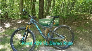 Pivot 429 SL Demo Ride [upl. by Titos]