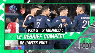 PSG 52 Monaco  Le débrief complet de l’After foot après un choc qui a tenu toutes ses promesses [upl. by Killarney]