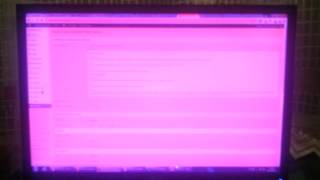 Pink flashing screen of death [upl. by Htederem]