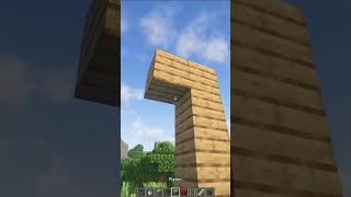 Hanging Villager⛓️ minecraft tutorial derpyjhomes minecraftshorts fyp shorts [upl. by Oicirbaf880]