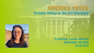 America votes Climate policy in the USA [upl. by Leitao]