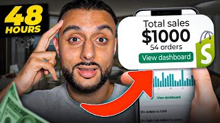 How To Make 1000 With Dropshipping In 48 Hours [upl. by Trela]