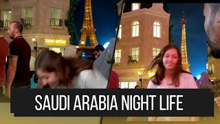 Saudi Arabia night life 🇸🇦Boulevard World in Riyadh saudiarabia nightlife [upl. by Eyoj199]