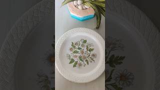 Plate decor ideas  DIY plate design shortsvideo [upl. by Sculley]