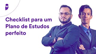 Checklist para um Plano de Estudos perfeito [upl. by Eittak586]