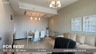 2BHK Spacious city view Apartment  Rent 630 BD inclusive EWA  Area Juffair  Bahrain RefJH0432 [upl. by Vey]