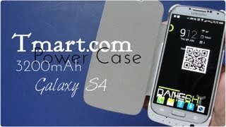 Tmart Samsung Galaxy S4 Power Case  Battery Backup Case [upl. by Cleodal]