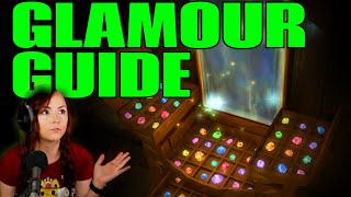 How to Glamour in FFXIV Glamour Plates Glamour Dresser new player guide [upl. by Nilsoj]