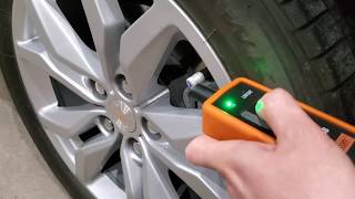 Reprogramming TPMS sensors on a GM vehicle using El50448 TPMS ReLearn Tool 2019 Chevy Impala [upl. by Berthoud669]