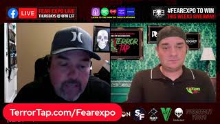 Fear Expo LIVE Ep 53 Lady Frights Emporium and Terror Tap [upl. by Ahsayn583]