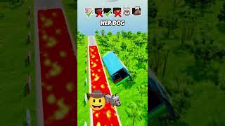 Help Me Get My Crush Attention In A Car Jump Challenge 🚗 🌋 shorts beamngdrive [upl. by Llezniuq]