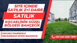 FİYAT 26 MİLYON TL DELPHINIUM SİTESİ SATILIK 21 DAİRE KOCAELİ BAŞİSKELE BAHÇECİK [upl. by Kussell]