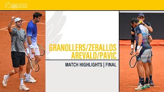 GranollersZeballos  ArevaloPavic  ROME FINAL  Match Highlights IBI24 [upl. by Nishi78]