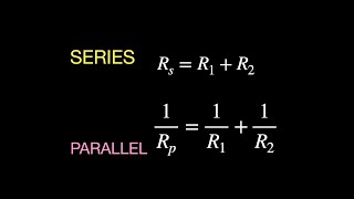 Finding the Equivalent Resistance Series and Parallel Resistors [upl. by Archaimbaud607]