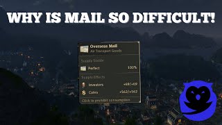 AIRMAIL AND AIRSHIPS  Anno 1800 Tips and Tricks Episode  6 [upl. by Odnolor656]