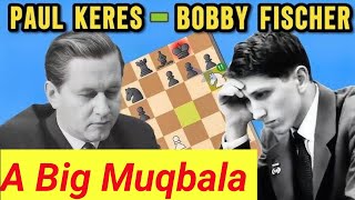 Paul keres vs Bobby Fisher  amazing chess game  bobbyfisher [upl. by Jessey498]