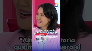 Keiko Fujimori sobre inscripción de su padre a Fuerza Popular quotMe gustaría que él sea el candidatoquot [upl. by Saunder]