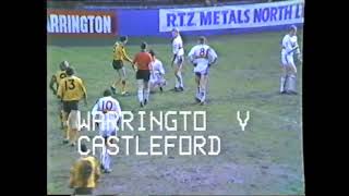 84 85 warrington v castleford 24 3 85 1 of 2 [upl. by Norrabal]