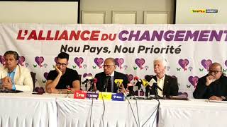 Conférence de presse de lAlliance du Changement [upl. by Cordy853]