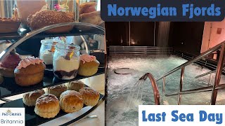 NORWEGIAN FJORDS CRUISE 🇳🇴🚢 Last Sea Day  PampO Cruises Britannia  MayJune 2024 [upl. by Benilda596]