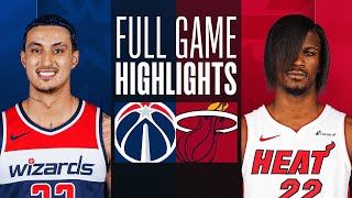 WIZARDS at HEAT  FULL GAME HIGHLIGHTS  March 10 2024 [upl. by Einhpad]