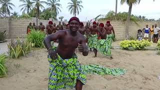 Lakleawo Fe We  Agbadza Youth Club  Traditional dance and drumming from west Africa [upl. by Iliam125]