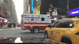 FDNY Ambulance 1372 Responding [upl. by Montagu]