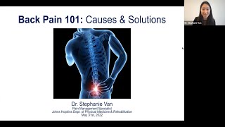 Back Pain Causes and Treatments Webinar [upl. by Neras]