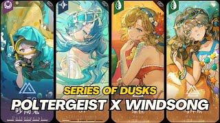 Reverse 1999 CN  POLTERGEIST NEW SKIN X WINDSONG COMBO  UNLIMITED SKILL  Series of Dusks [upl. by Anyak]