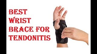 Best Wrist Brace For Tendonitis 2020 [upl. by Daron593]