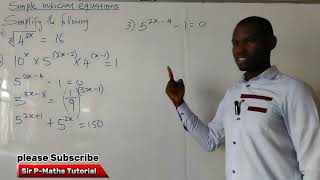 Indicial equations Learn how to solve equations that have to do with indices [upl. by Florine]